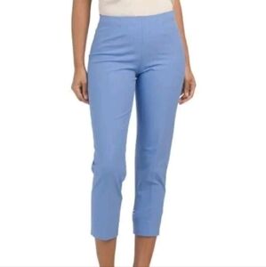 Piazza Sempione Audrey Straight-Leg Cropped Pants Sz S/42